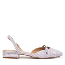 Baleriny Aldo. Fioletowe baleriny damskie Aldo, bez wzorów, bez obcasa. Za 179.99 zł.