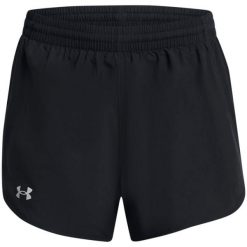 Spodenki do biegania damskie Under Armour Fly By 2in1. Czarne szorty damskie Under Armour, bez wzorów, sportowe. Za 109.99 zł.