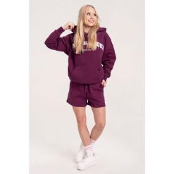 Spodenki fitness damskie Gym Glamour dresowe. Brązowe spodenki sportowe damskie GYM GLAMOUR, s, z dresówki, na fitness i siłownię. Za 139.99 zł.
