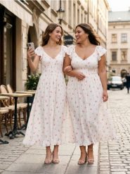 Sukienka maxi z falbanami w kwiaty - wielobarwny. Sukienki damskie Sinsay, l, bez wzorów, bez kołnierzyka, bez ramiączek, maxi. Za 59.99 zł.