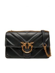 PINKO Torebka Love One Classic Light Dc PE 25 PLTT 104549 A26Z Czarny. Czarne torebki klasyczne damskie Pinko, bez wzorów, ze skóry, bez dodatków. Za 1,710.00 zł.