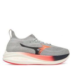 Buty do biegania Mizuno. Szare obuwie do biegania damskie Mizuno. Za 459.99 zł.