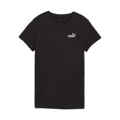 Koszulka Puma Ess Small No. 1 Logo Tee, Kobiety. Czarne t-shirty damskie Puma, xl, bez wzorów, z bawełny, bez kołnierzyka. Za 65.00 zł.