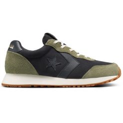 Buty sportowe Converse Omega Trainer. Czarne buty sportowe na co dzień damskie Converse, bez wzorów, z materiału. Za 490.00 zł.