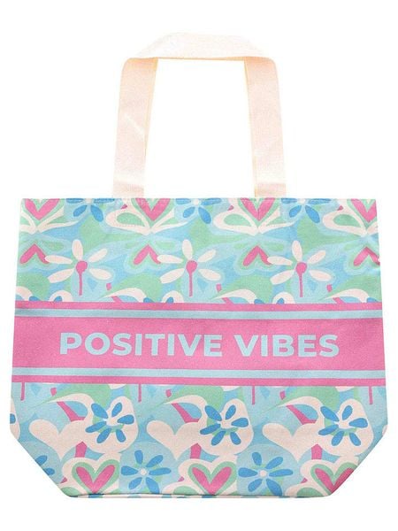 Zwillingsherz Shopper bag w kolorze błękitno-jasnoróżowym - 45 x 38 x 17 cm rozmiar: onesize. Niebieskie shopper bag damskie Zwillingsherz, bez wzorów, z materiału, na ramię, bez dodatków. Za 91.56 zł.