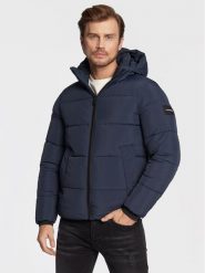 Calvin Klein Kurtka zimowa K10K110336 Granatowy Regular Fit. Niebieskie kurtki męskie CALVIN KLEIN, na zimę, m, bez wzorów, z syntetyku, bez kaptura. Za 1,399.00 zł.