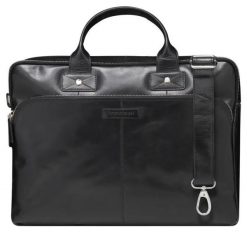 Torba dbramante1928 Kronborg 16'' czarny. Czarne torby na laptopa damskie dbramante1928, bez wzorów. Za 669.00 zł.