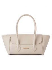 Lucky Bees Torebka "Camille" w kolorze kremowym - 45 x 16 x 16 cm rozmiar: onesize. Brązowe torebki klasyczne damskie Lucky Bees, bez wzorów, z materiału, bez dodatków. Za 78.99 zł.