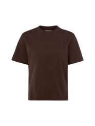 Marie Lund Koszulka Kobiety Dżersej brązowy, XS. Brązowe t-shirty damskie Marie Lund, xs, bez wzorów, z bawełny, bez kołnierzyka. Za 99.95 zł.