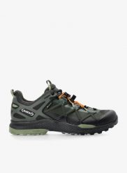 Buty męskie AKU Rocket DFS GTX. Czarne buty trekkingowe męskie Aku, z gore-texu, bez zapięcia, trekkingowe, gore-tex. Za 764.00 zł.
