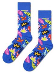 Happy Socks Skarpety w kolorze niebieskim rozmiar: 36-40. Niebieskie skarpetki męskie Happy Socks, bez wzorów, prążkowane. Za 47.94 zł.