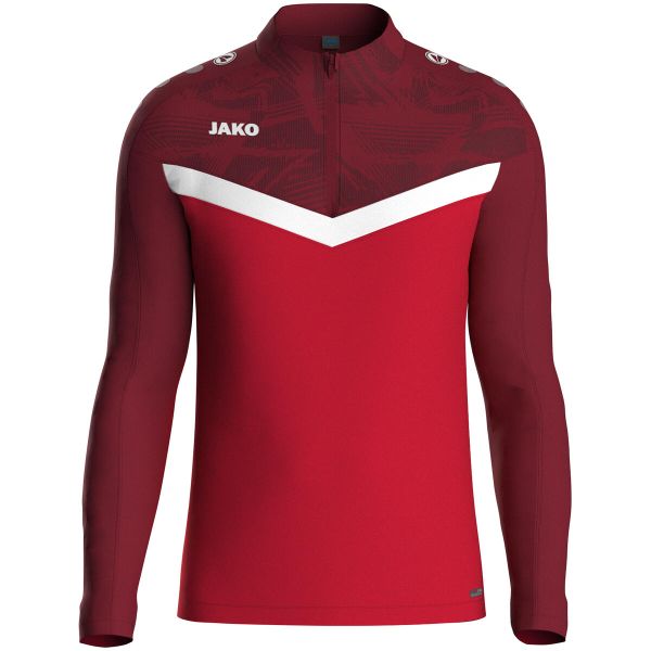 Bluza dresowa zapinana na zamek błyskawiczny Jako Iconic. Czerwone bluzy bez kaptura męskie Jako, xl, z dresówki. Za 288.50 zł.