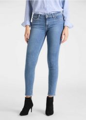 LEE SCARLETT DAMSKIE SPODNIE JEANSOWE ALABAMA DAWN L506MXAY 112111215. Spodnie materiałowe damskie Lee, bez wzorów, z jeansu. Za 199.99 zł.