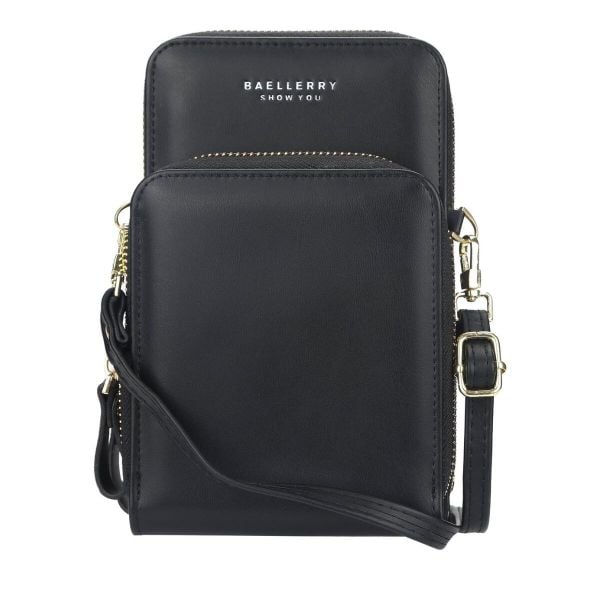 Bag It Up! Torba crossbody czarna. Czarne torby męskie na ramię bez wzorów, bez dodatków. Za 140.99 zł.