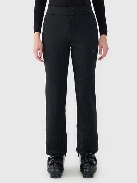 4F Spodnie narciarskie w kolorze czarnym rozmiar: S. Czarne spodnie sportowe damskie 4f, s, z materiału, narciarskie. Za 242.45 zł.