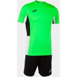 Zestaw Sportowy Joma Danubio II 2XL - Fluorescencyjny Zielony/Czarny. Czarne szorty sportowe męskie Joma, xl, z materiału, do piłki nożnej. W wyprzedaży za 116.25 zł.