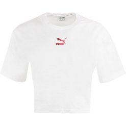Czarna Koszulka Puma dla Dziewczyn 164 - Wygodny i Modny Design. Białe koszulki dziewczęce Puma, bez wzorów, z bawełny, bez ramiączek. Za 166.99 zł.
