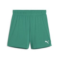 Szorty Puma teamGOAL dla kobiet 705754. Białe szorty damskie Puma, bez wzorów, z materiału, sportowe. Za 108.05 zł.