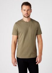 WRANGLER SS 2 PACK TEE MĘSKI T-SHIRT KOSZULKA DWUPAK DUSTY OLIVE W7BADHX45 112146280. Zielone t-shirty męskie Wrangler, m, bez wzorów, bez kołnierzyka. Za 119.99 zł.