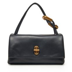 Torebka Marc Jacobs. Czarne torebki klasyczne damskie MARC JACOBS, bez wzorów, bez dodatków. Za 1,639.00 zł.