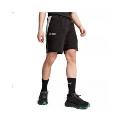 Szorty bermudzkie Puma MAPF1. Czarne szorty męskie Puma, bez kołnierzyka. Za 226.95 zł.