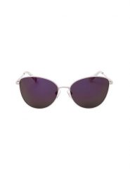 Polaroid Damskie okulary przeciwsłoneczne w kolorze biało-fioletowym rozmiar: 55. Białe okulary przeciwsłoneczne damskie Polaroid. Za 140.53 zł.