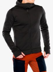 Bluza rozpinana Didriksons Acke Fullzip 4. Czarne bluzy z kapturem męskie Didriksons, l, z elastanu. Za 403.80 zł.