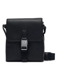 Calvin Klein Saszetka Emblem Hw Flap Reporter LV04D3506G Czarny. Czarne saszetki męskie CALVIN KLEIN, ze skóry. Za 409.99 zł.