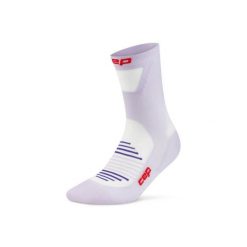Męskie skarpety sportowe kompresyjne do połowy łydki PRO Run Ultralight CEP. Fioletowe skarpetki męskie CEP, bez wzorów. Za 114.00 zł.