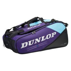 Torba tenisowa na rakiety Dunlop 26 FX Performance 8 Racket Bag. Fioletowe torebki klasyczne damskie Dunlop, bez wzorów, bez dodatków. Za 529.99 zł.