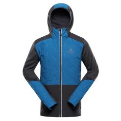 Męska bluza trekkingowa hybrydowa Alpine Pro Gomar. Niebieskie bluzy z kapturem męskie Alpine Pro, m. W wyprzedaży za 399.00 zł.