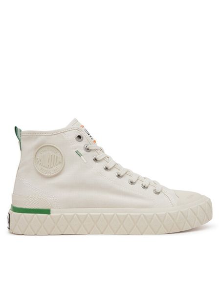 Palladium Trampki Palla Ace Chukka Org 79142-180-M Biały. Białe trampki i tenisówki męskie Palladium, bez wzorów, z materiału, bez zapięcia. Za 339.15 zł.