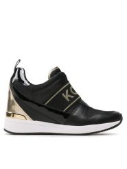 MICHAEL Michael Kors Sneakersy Maven Slip On Trainer 43F2MVFP1D Czarny. Czarne trampki i tenisówki damskie MICHAEL Michael Kors, bez wzorów, ze skóry. Za 1,039.00 zł.