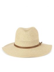 Jenny Fairy Kapelusz 4W3-005-SS24 Beżowy. Brązowe kapelusze damskie Jenny Fairy, bez wzorów, z poliesteru. Za 59.99 zł.