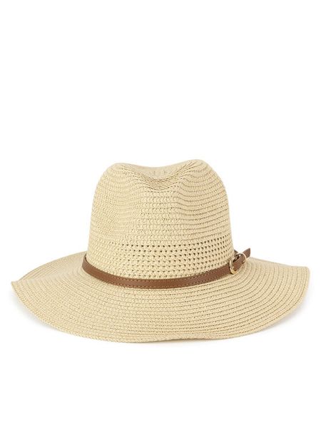 Jenny Fairy Kapelusz 4W3-005-SS24 Beżowy. Brązowe kapelusze damskie Jenny Fairy, bez wzorów, z poliesteru. Za 59.99 zł.