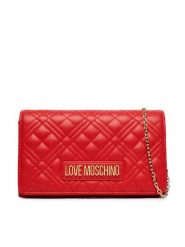 LOVE MOSCHINO Torebka JC4079PP0OLA0500 Czerwony. Czerwone torebki wieczorowe Love Moschino, bez wzorów, ze skóry, wizytowe, bez kołnierzyka, bez ramiączek. Za 609.99 zł.