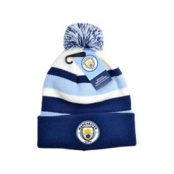 Czapka Manchester City oficjalna licencjonowana. Czarne czapki męskie MANCHESTER CITY, bez wzorów. Za 119.99 zł.