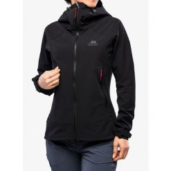 Kurtka softshell damska Mountain Equipment Frontier Hooded Jacket. Czarne kurtki damskie MOUNTAIN EQUIPMENT, l, bez wzorów, z softshellu, bez kaptura. Za 692.99 zł.