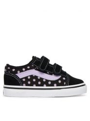 Vans Tenisówki Old Skool V VN000Z9TPRP1 Czarny. Czarne trampki i tenisówki dziewczęce Vans, bez wzorów, ze skóry, bez zapięcia. Za 219.99 zł.