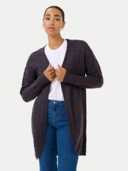 Kaffe Kardigan Kaemria 10506359 Czarny Regular Fit. Czarne kardigany damskie Kaffe, xl, bez wzorów, z bawełny. Za 119.99 zł.