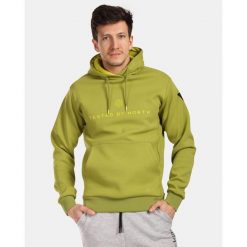 Męska bawełniana bluza z kapturem Kilpi TOMAR-M. Zielone bluzy z kapturem męskie Kilpi, m, z bawełny. Za 215.49 zł.
