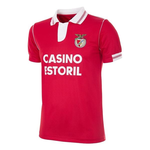 Koszulka piłkarska retro dla dorosłych SL Benfica 1992-93 - Czerwony. Czerwone t-shirty sportowe męskie COPA FOOTBALL, bez ramiączek, do piłki nożnej. Za 337.06 zł.