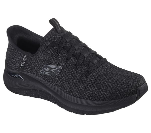 Buty sportowe męskie, Slip-ins: Arch Fit 2.0 - Look Ahead. Brązowe buty sportowe na co dzień męskie Skechers, z materiału, bez zapięcia, trekkingowe. Za 449.99 zł.