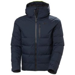 Kurtka wodoodporna Helly Hansen. Niebieskie kurtki narciarskie i snowboardowe damskie Helly Hansen, m, bez wzorów, bez kaptura, narciarskie. W wyprzedaży za 1,373.75 zł.