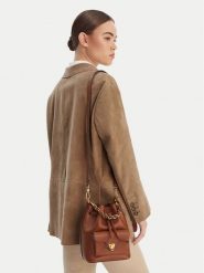 Guess Torebka TFK Coccinelle Beat Generatio E1 TFK 23 03 01 Brązowy. Brązowe torebki klasyczne damskie Guess, z aplikacjami, ze skóry, bez dodatków. Za 1,269.00 zł.