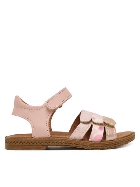 Primigi Sandały 1387000 M Różowy. Czerwone sandały dziewczęce Primigi, ze skóry, bez zapięcia. Za 209.99 zł.