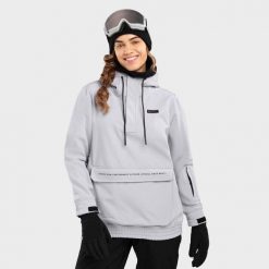 Kurtka narciarsko-snowboardowa damska W3-W Lhotse. Szare kurtki damskie SIROKO, xs, bez wzorów, z softshellu, bez kaptura, narciarskie. Za 844.00 zł.