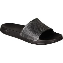 Coqui Klapki damskie Tora Black / Silver Brokat 7082-301-2200 (rozmiar 36). Czarne klapki damskie Coqui, bez wzorów, bez obcasa. W wyprzedaży za 51.00 zł.