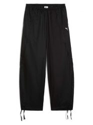 Puma Spodnie dresowe "Dare To" w kolorze czarnym rozmiar: XS. Czarne spodnie dresowe damskie Puma, xs, bez wzorów, z dresówki. Za 166.10 zł.