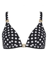 Chantelle Góra od bikini Sauvage C17UQF Czarny. Czarne bikini damskie Chantelle, bez wzorów. Za 369.99 zł.